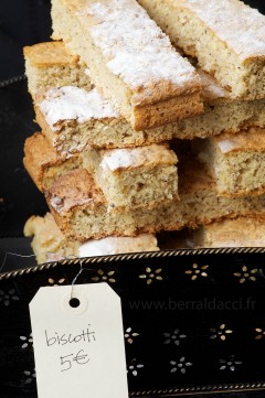 Biscotti - Recette/stylisme : Patrice Taravella et Stéphane Brunet